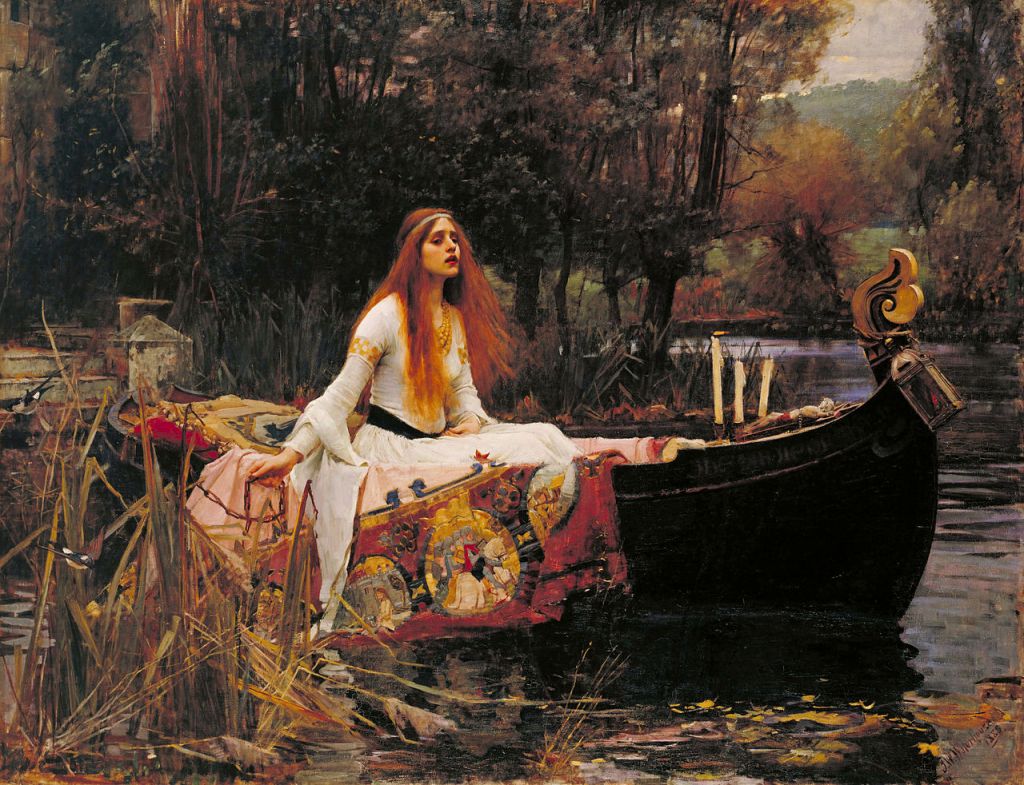 "The Lady of Shalott" by John William Waterhouse